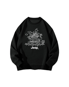 Детская толстовка, черный Jeep