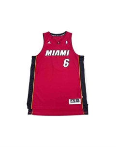 Баскетбольная майка унисекс бордового цвета Adidas