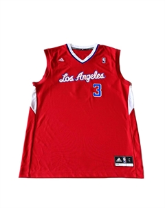 Баскетбольная майка унисекс, красный Adidas