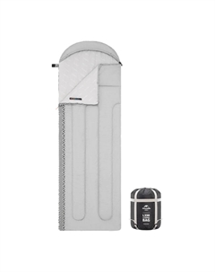 Спальный мешок из полипонжа, серый Naturehike