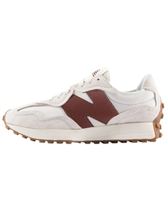 Кроссовки 327 на шнуровке, белый New balance