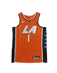 Баскетбольная майка унисекс orange red Nike