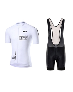 Велосипедный костюм мужской white+black Li-ning