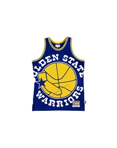 Синяя баскетбольная майка Men's Blue Mitchell ness