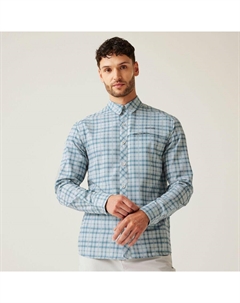 Мужская походная рубашка с длинным рукавом — идеально подходит для активного отдыха. Regatta