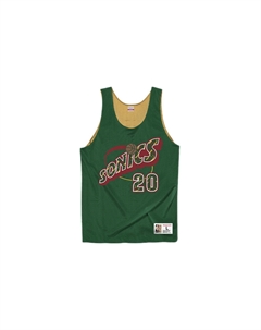Мужская баскетбольная майка Green Mitchell ness