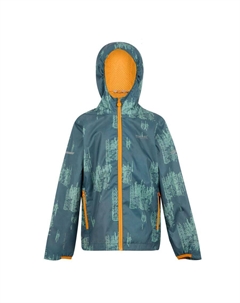 Детская походная куртка, водонепроницаемая, дышащая - Printed Lever Regatta