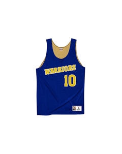 Баскетбольная майка унисекс синяя Mitchell ness