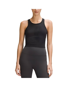 Спортивный топ Ebb To Street, черный Lululemon