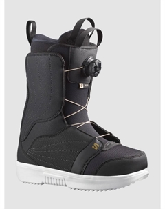 Ботинки для сноуборда Pearl BOA 2024 Snowboard-Boots, black/white/gold Salomon