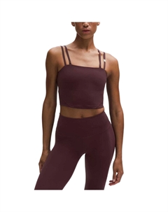 Женский топ для йоги, темно-фиолетовый Lululemon