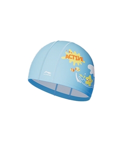 Плавательная шапочка pu swim unisex blue Li-ning