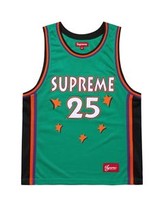 Баскетбольная майка all star, зеленый Supreme