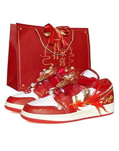 Кроссовки Air 1 баскетбольные женские red Jordan