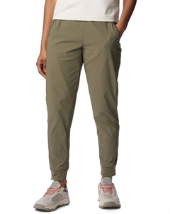 Женские походные брюки Leslie Falls Jogger - зелёные Columbia