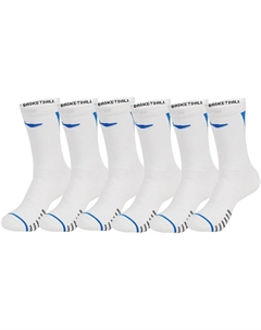 Носки баскетбольные unisex набор белый blue Li-ning