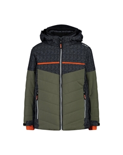 Детская горнолыжная куртка для мальчиков с капюшоном на кнопках 33W0084 Cmp