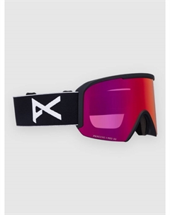 Очки для сноуборда Nesa Black Goggle, prcv sun red Anon