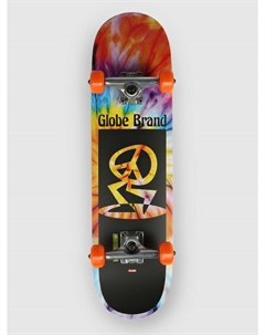 Скейтборд Peace Man Mid 7.6″ Skateboard, spiral dye/black Globe