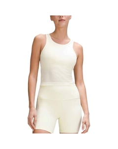 Спортивный топ Ebb To Street, желтый Lululemon