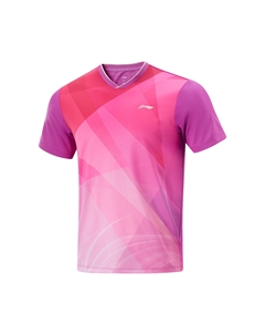 Футболка Unisex Fluorescent Plum Red Purple Li-ning