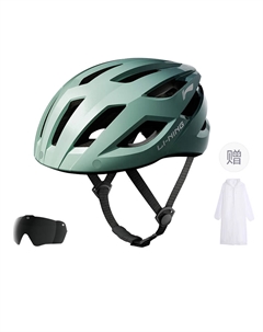 Полу-шлем для велоспорта унисекс, зеленый Li-ning