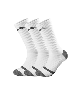 Унисекс баскетбольные носки, 3-Pack[White] Li-ning
