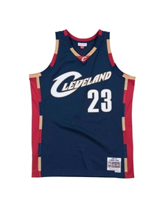 Баскетбольная майка Unisex Navy Blue Mitchell ness