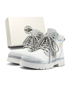 Короткие уличные ботинки Unisex, белый Palladium