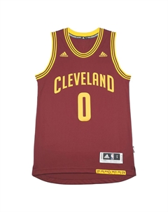 Баскетбольная майка унисекс бордового цвета Adidas