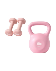 Гантели pvc чугунные unisex Li-ning