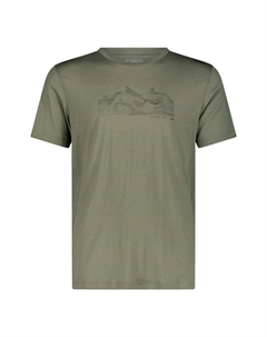 Футболка мужская походная, быстросохнущая, нейтрализующая запахи, короткий рукав Cmp