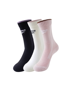 Женские баскетбольные носки 3 пары, розовый Reebok