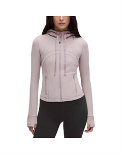 Йога-кофта для женщин, серо-фиолетовый Lululemon