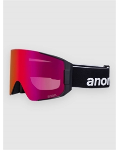 Очки для сноуборда Sync Black +Bonus Lens +Mfi Goggle, prcv sun red Anon