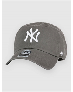 Бейсболка MLB NY Yankees '47 Clean Up Cap, charcoal '47 brand