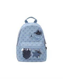 Хлопковый рюкзак Unisex Light Denim Blue Jordan