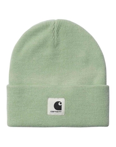 Акриловая шапка унисекс зеленая Carhartt wip