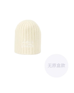 Мохеровая шапка-бини Women's Beige Louis vuitton