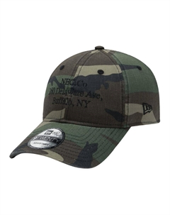 Хлопковая бейсболка унисекс army green New era