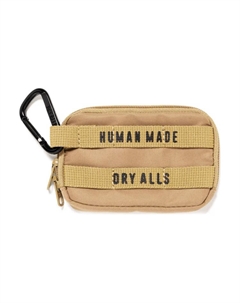 Нейлоновый картхолдер унисекс бежевый Human made