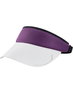 Хлопковая шляпа от солнца унисекс cherry purple red Saucony