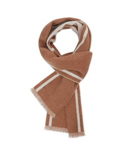 Вязаный шарф для мужчин, коричневый Tommy hilfiger