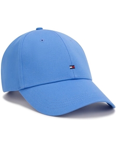 Хлопковая бейсболка Men's Sky Blue Tommy hilfiger