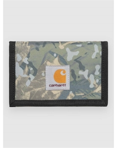 Кошелек Alec Geldbörse, camo combi/green Carhartt wip
