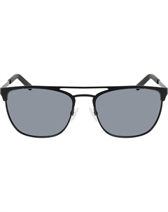 Мужские солнцезащитные очки Ck20123s Square, Matte Black/Solid Smoke Calvin klein