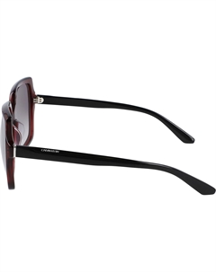 Солнцезащитные очки женские Ck20541s квадратной формы, Crystal Burgundy Calvin klein