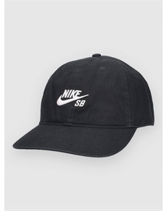 Бейсболка Club Cap, black/white Nike