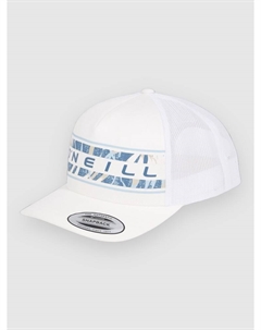 Бейсболка Flower Trucker Cap, snow white O`neill