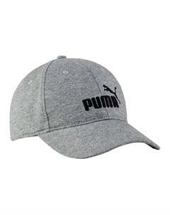 Хлопковая бейсболка унисекс серого цвета Puma